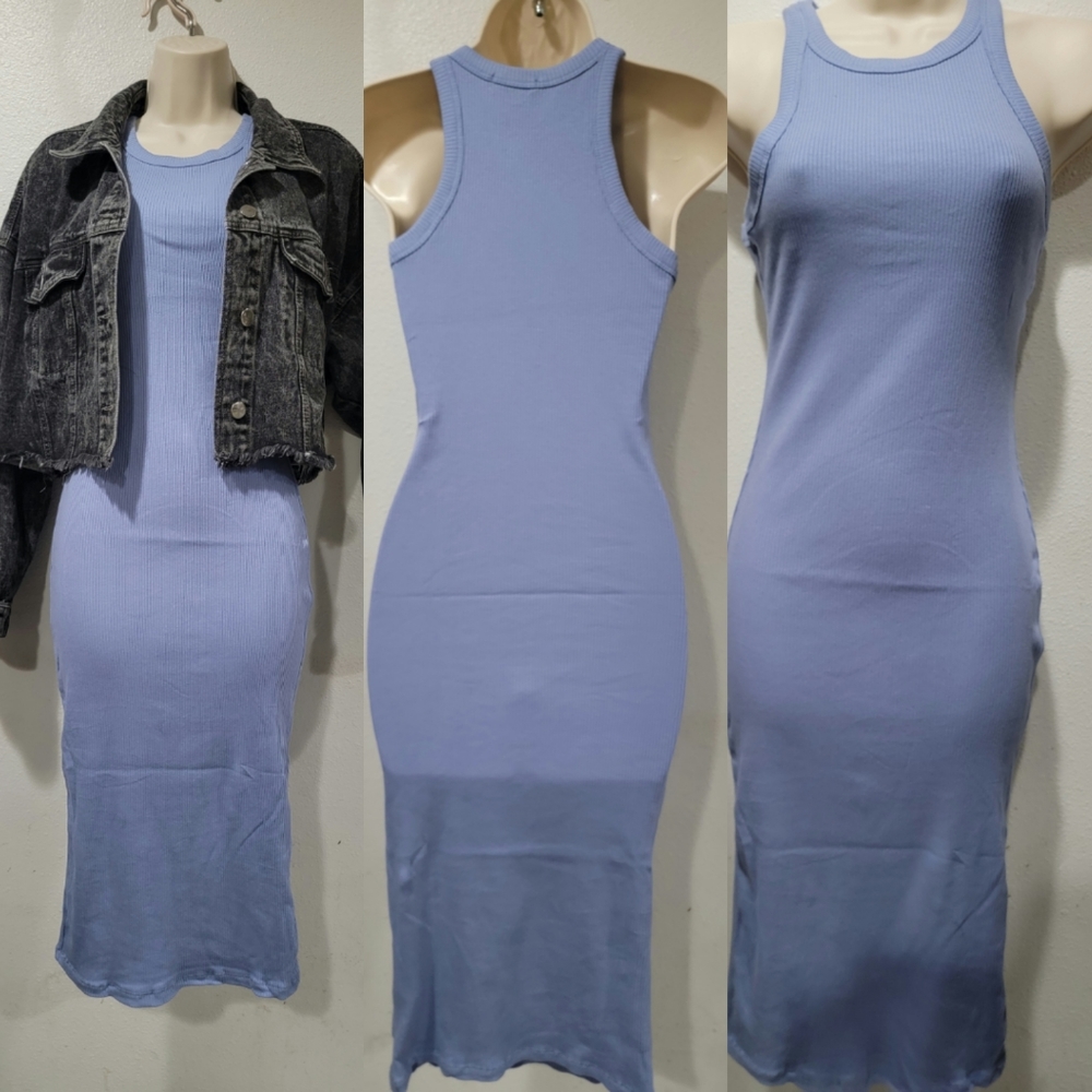 Jersey Midi Dress